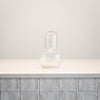 organic shape, clear glasss