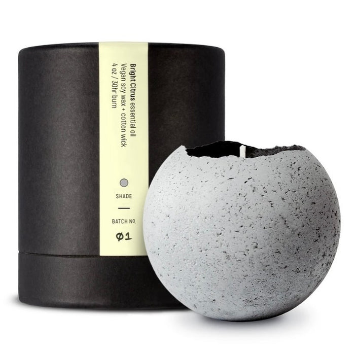 Orbis Concrete Candle